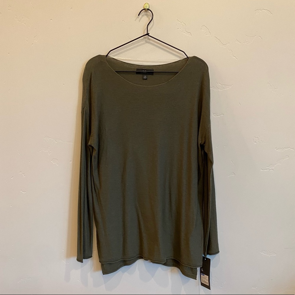 MOSSIMO Target Green Lightweight Knit Sweater Tunic